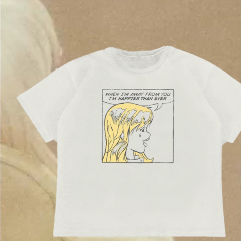 Billie Eilish merch t-shirt